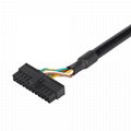 RP1226 14分支器Y形电缆低压注塑RP1226 14分支连接器电缆