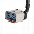 RP1226 14Pin TO DT06-3P With FUSH CABLE RP1226 14PIN CONN Cable For Transport eq 3