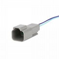 RP1226 14Pin TO DT06-3P With FUSH CABLE RP1226 14PIN CONN Cable For Transport eq