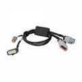 RP1226 14Pin splitter Y cable Low