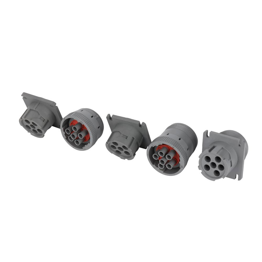 6PIN GRAY MALE TO 6P FEMALE GRAY WITH MOLEX 3.0 12PIN j1708 jpod to 6 pin splitt 4