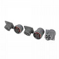 6PIN GRAY MALE TO 6P FEMALE GRAY WITH MOLEX 3.0 12PIN j1708 jpod to 6 pin splitt