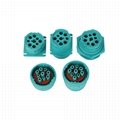 J1939 9PIN TYPE2 FEMALE GREEN WITH Screw thread connector j1939 9 pin deutsch ty