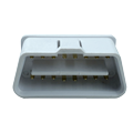 OBD2 male 90 ° plug 16 pin white automobile fault diagnosis instrument plug 3