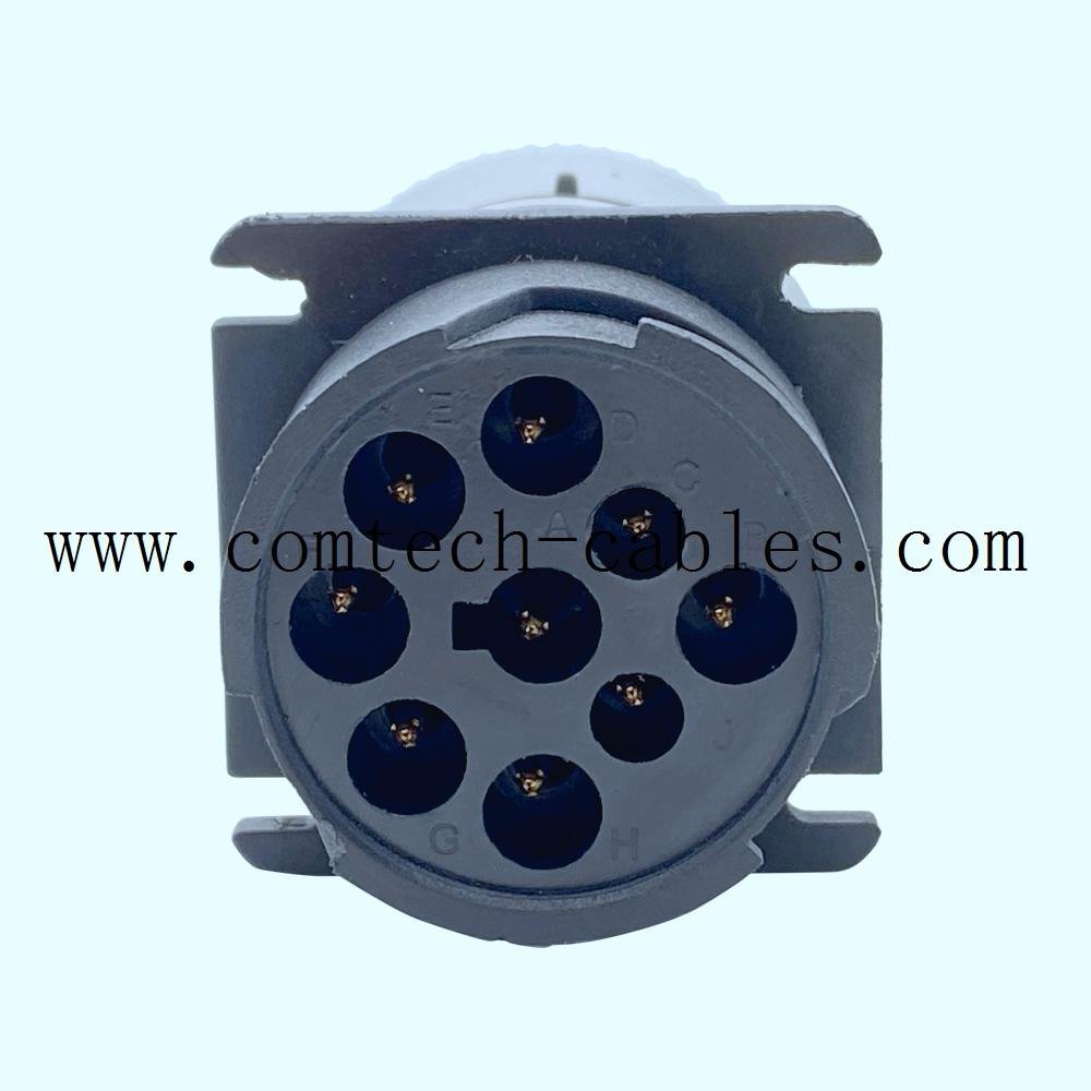 9Pin Male To Female Adapter J1939 Type2 4