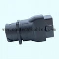 9 Pin Deutsch Connector J1939 Female to OBDII OBD2 Female adapter