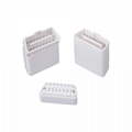 Manufacturers selling OBD2 male Encloscer car patch cord white  Encloscer