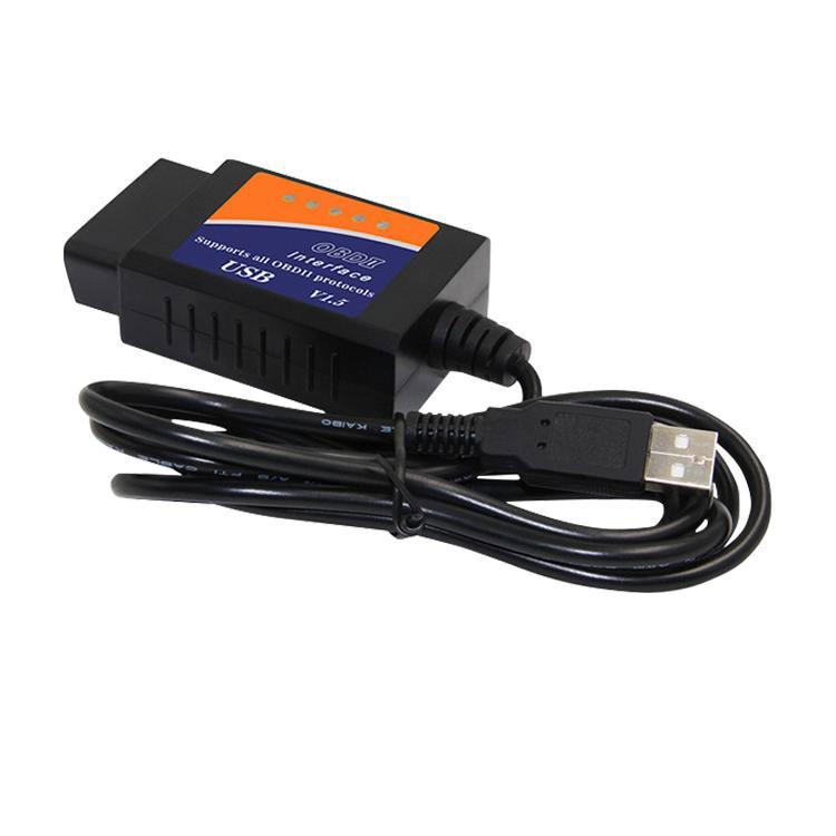 USB V1.5 OBD2 automobile fault scanner OBDII computer detector 3