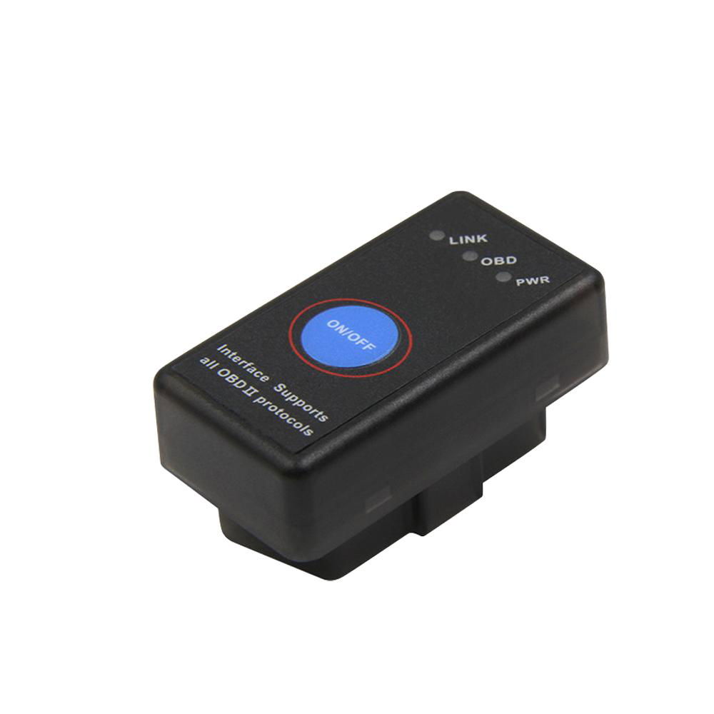 Green OBDII automobile fault detector supports mobile phone detection 4