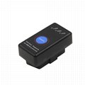 Green OBDII automobile fault detector supports mobile phone detection