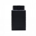 Black elm327v1.5obd2fifi automobile fault detector