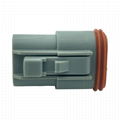 Automobile Dechi male to female butt terminal harness plug dt06.3s-ep11 waterpro