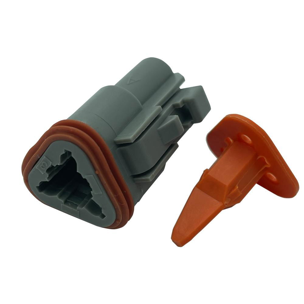 Automobile Dechi male to female butt terminal harness plug dt06.3s-ep11 waterpro 5