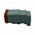 Automobile Dechi male to female butt terminal harness plug dt06.3s-ep11 waterpro 1