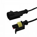 Amp automobile waterproof connector hid automobile modified plug harness male an 4