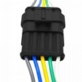 5P 1.5 series hid plug automotive waterproof connector automotive connector plug 2