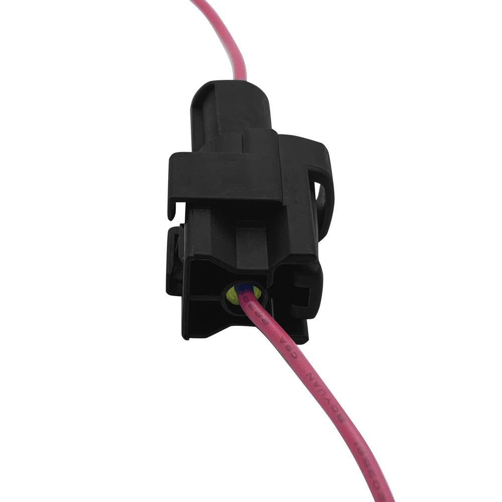1-hole connector with wire / hid plug harness / automobile waterproof connector  2