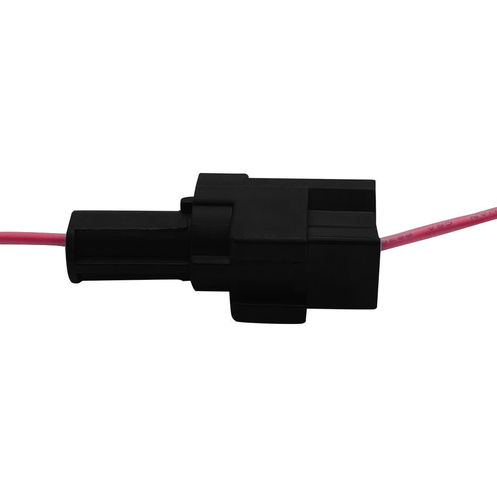 1-hole connector with wire / hid plug harness / automobile waterproof connector  5