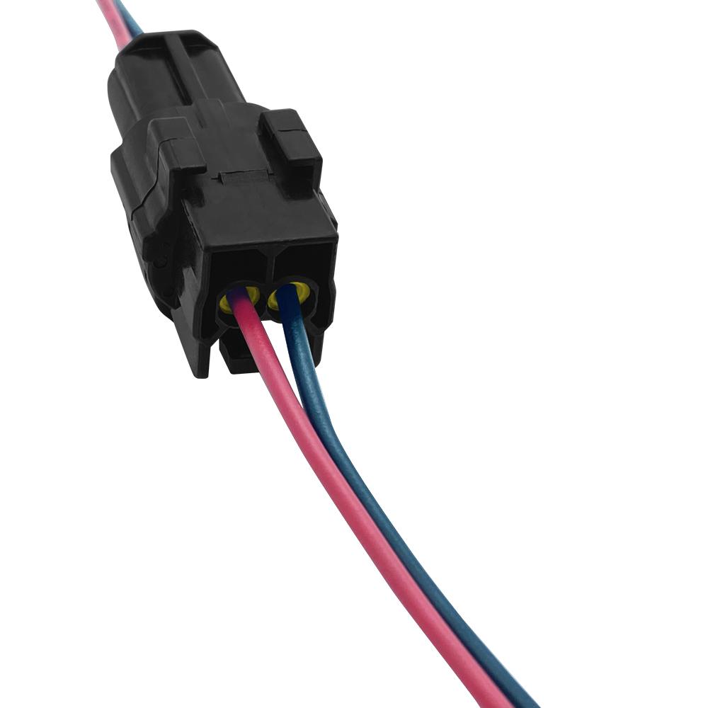 2-hole connector with wire / hid plug harness / automobile waterproof connector  3