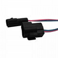 2-hole connector with wire / hid plug harness / automobile waterproof connector  4