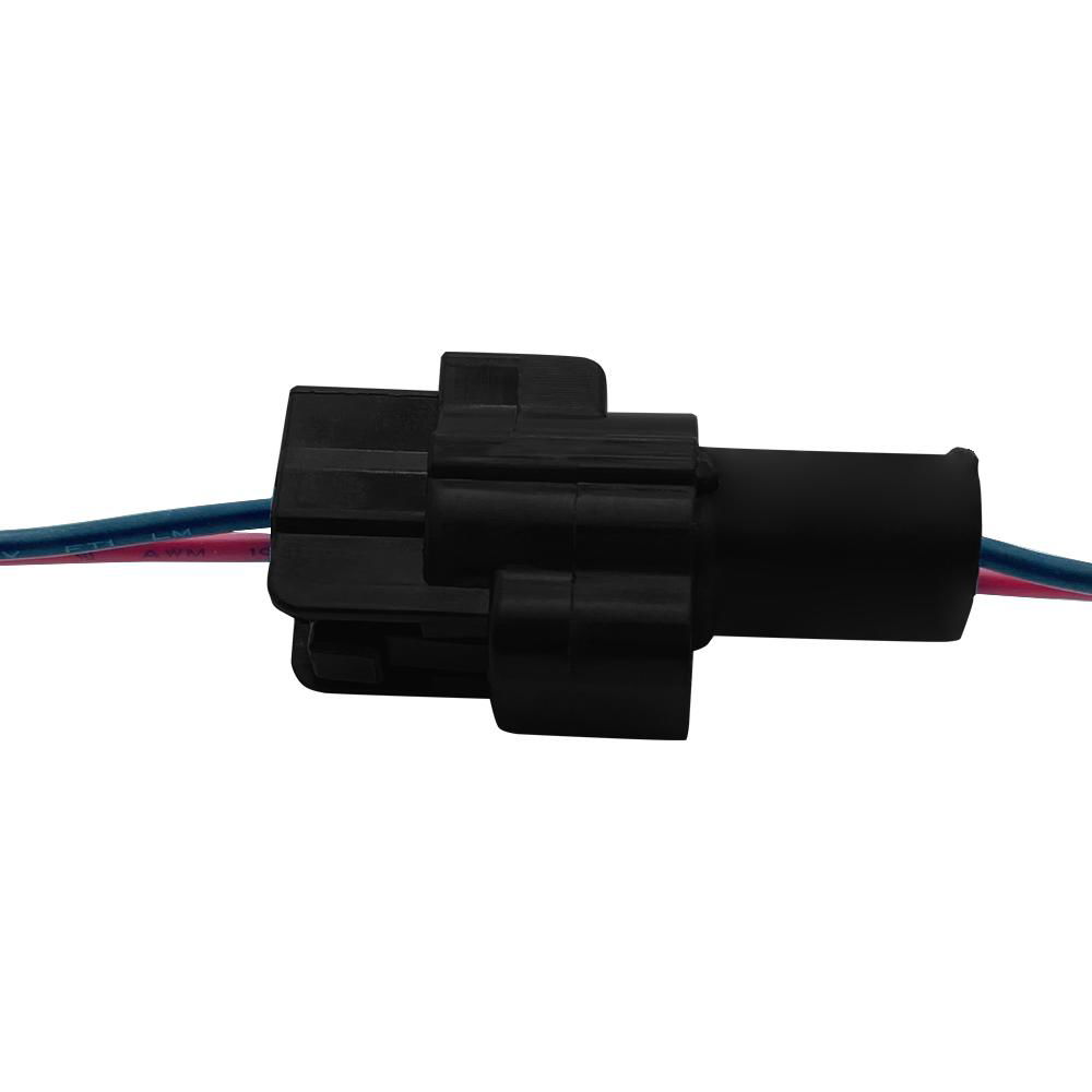 2-hole connector with wire / hid plug harness / automobile waterproof connector  5