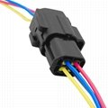 Automobile connector 1.8 waterproof connector with 8p wire plug-in male and fema 4