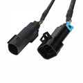 Delphi waterproof connector connector for automobile core hub support harness