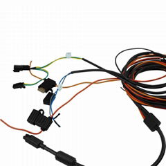 Fleet management wiring harness