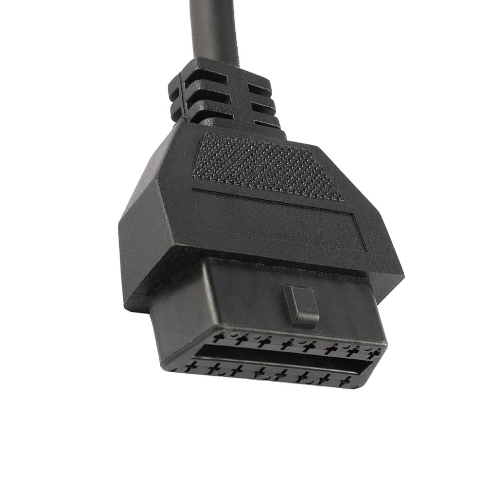 JUTA 16-Pin OBD2 Female Connector Replacement Kit - J1962 OBDII Port Socket With Terminals