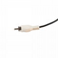 AV audio cable 1m 1.5m set-top box 3.5mm one-to-three video lotus cable 3.5 to 3 2