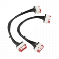 Electric trailer wiring harness test cable