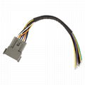 Electronic wiring harness with 12PIN