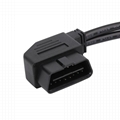 OEM ODM Female Extension obd obd 2 obd2 16 pin cable