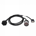 J1939 9P Male to Female Connector with