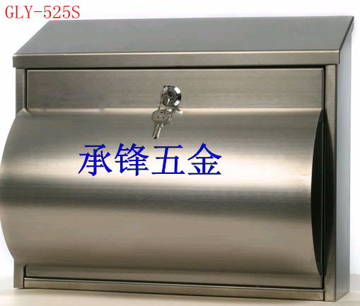 304 Stainless Steel Mailbox With Bright Surface