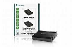 MPB730HDMI USB3.0 HDMI+DVI+VGA+色差+AV+S端子采集卡