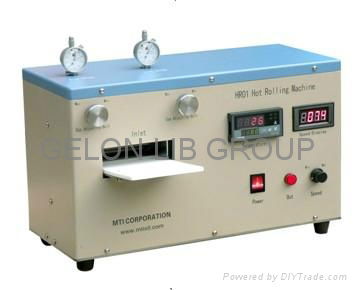Lab small pressing calendaring rolling machine for Lithium ion battery 2