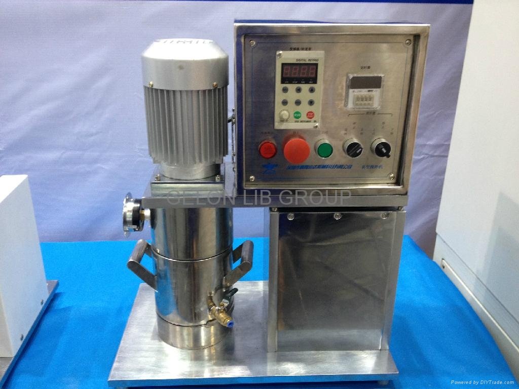Vacuum homogenizer Mixer for chemical lab research