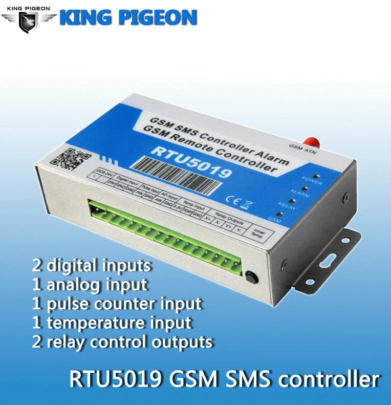 GSM GPRS M2M Data Logger Programmable RTU5019   With Modbus RS485 RS232 2