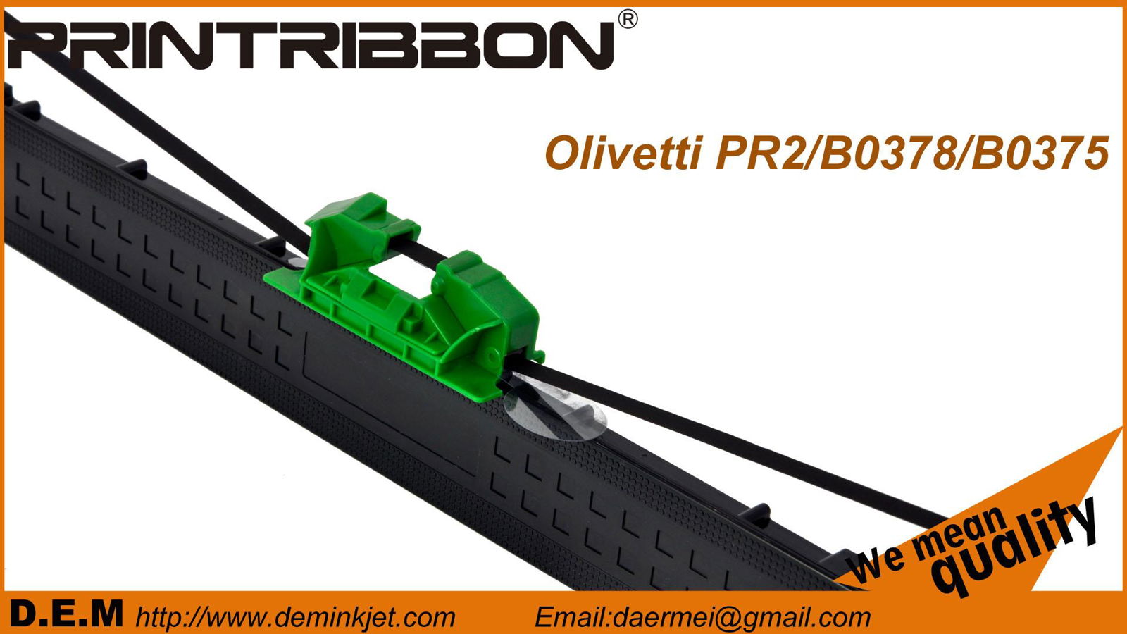 OLIVETTI B0378/B0375/B0232/PR2/PR2e/PR2+ RIBBON 3