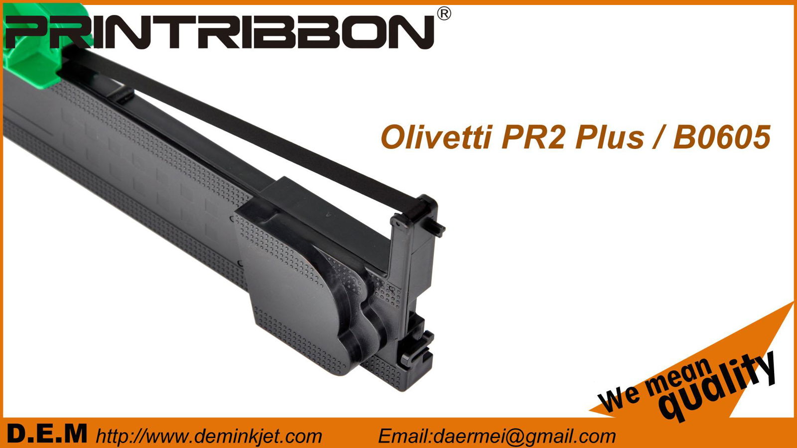 Olivetti B0605,B0232.B0375.B0378,PR2 Plus,PR2,PR2e,Nantian PR2 Plus ribbon 3