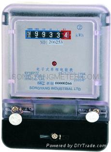 Single Phase Static Electrical Meter