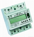 Single Phase DIN rail Multi-rate kWh Meter 1