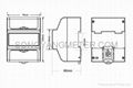 Single Phase DIN rail kWh Meter 3