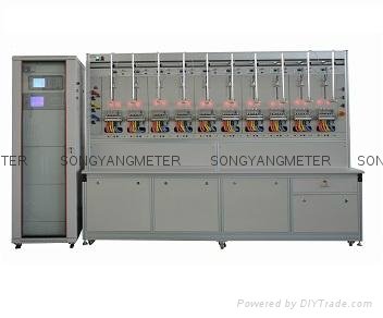 10 positions both side three phase energy meter test bench