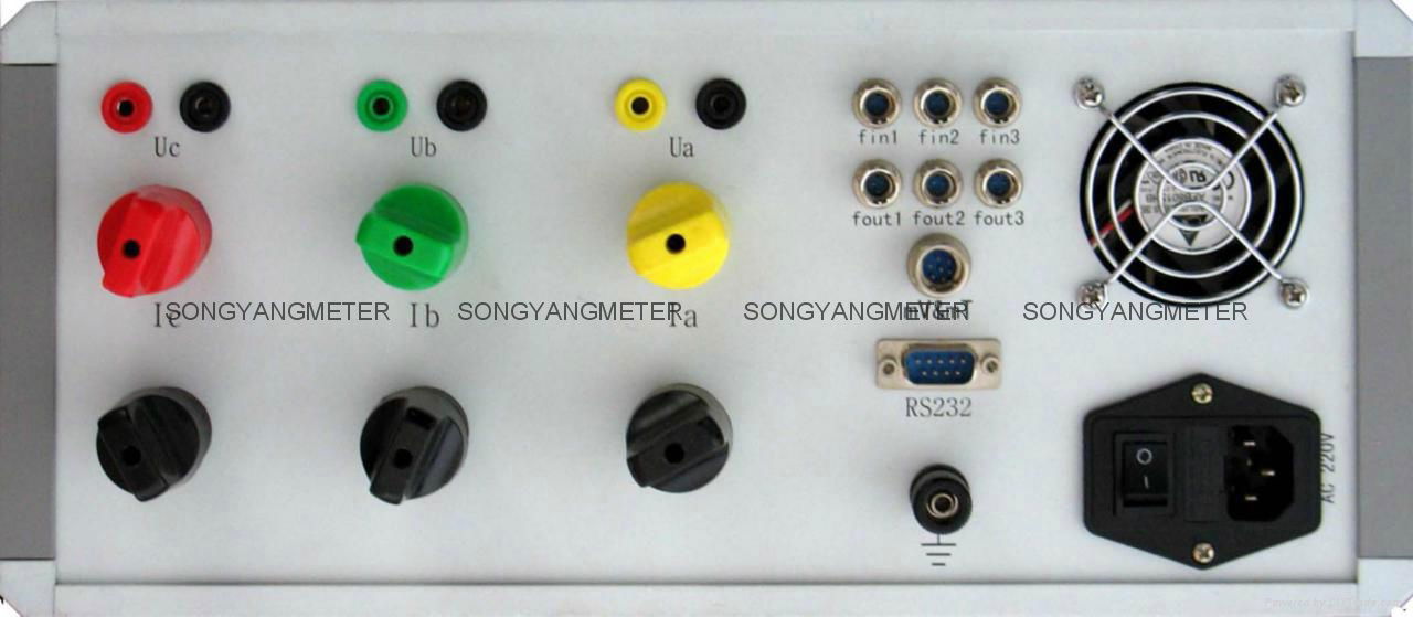 Three Phase High Precision Reference Standard Energy Meter 2