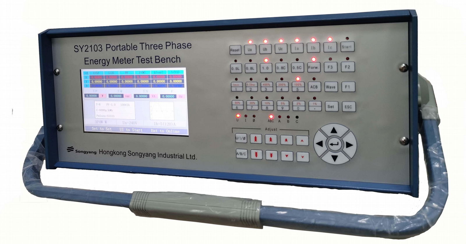 Portable Three Phase Phantom Load Power Source