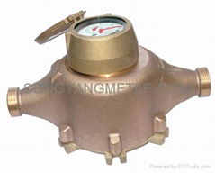 American 1" Bottom Load Volumetric Piston Type Water Meter