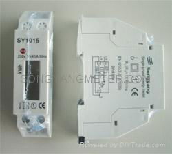 Single Phase DIN rail kWh Meter 5