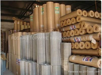 Galvanized welded wire mesh roll 4